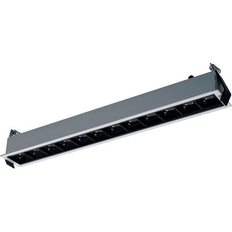 Empotrable techo SIGMA LED SMD 25W 3088lm(2596lm) CRI90 2700K 48º Gris (1/5)