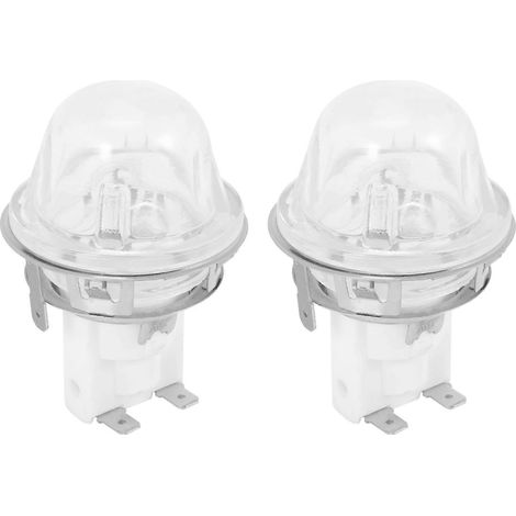2 douilles E14 pour ampoule de four 15W/25W, culot haute température (500°C) (1/5)
