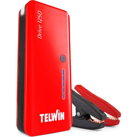 Booster au lithium, aide au démarrage et banque d'énergie Telwin DRIVE 1250