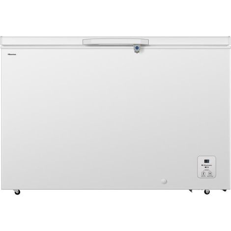 Congélateur coffre - HISENSE - FC484D4AWLYD - 2 paniers - 372 L - Eclairage Led - Classe D (1/3)