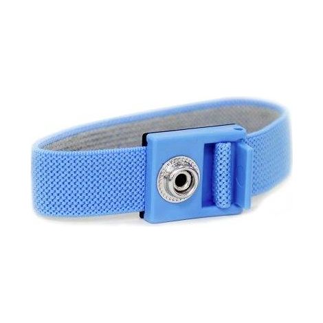 Antistat 066-0002 Bracelet antistatique (ESD) bleu R041012