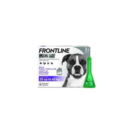 Frontline Plus Large Dog - 3 Pipettes - 748158