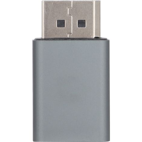 Adaptateur DisplayPort en Alliage d'Aluminium Mâle vers Mini DP Femelle pour Transmission Vidéo (1/5)