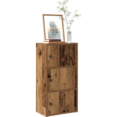 Bücherregal Altholz-Optik 40x24x77 cm Holzwerkstoff