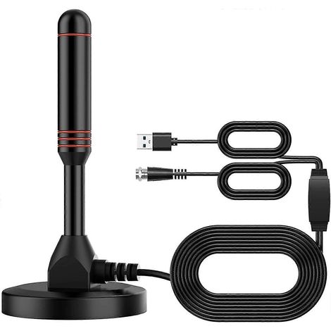 Bqeel Dvb-t2 Antenne Tv Antenne Hdtv Antenne Dvbt Antenne/ Avk25 Plus/alu-massivkern Fr Maximale Signalqualitt/dvb-t2 &amp Dvbt2-hd (1/5)