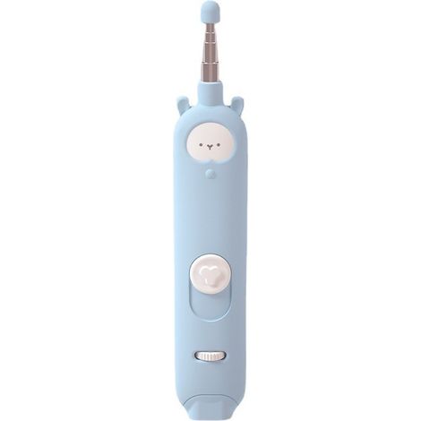 Jouet stylo pointeur pour chaton Jouet stylo pointeur pour chat Tige rétractable à double tête Plusieurs motifs Stylo pointeur portable remplaçable pour chaton Bleu (1/4)