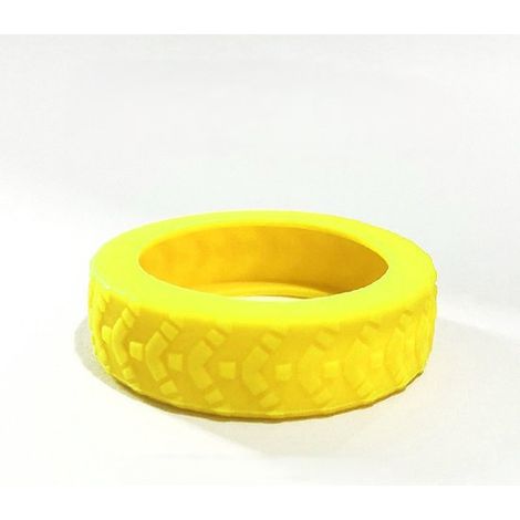 Juego de 8 fundas de silicona para ruedas de maleta, silenciosas, antideslizantes, anticaída, color naranja (1/5)