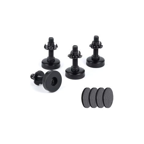 4 kits de 4 pieds réglables pour meubles – Écrous T 3/8‑16″ – Charge supportée jusqu’à 600 kg – Stabilisation au sol (1/5)