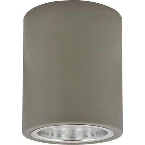 Lámpara de techo de superficie tubo Jupiter 10S gris E27 Goldlux