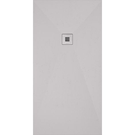 Receveur de douche Gotham  Dimension receveur: 120 x 80 cm - Couleur receveur: Perla