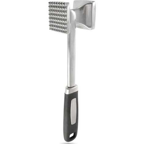 Meat Pounder Kitchen Doppelseitiger Schlägerhammer zum Plattieren von Schnitzeln (1/5)