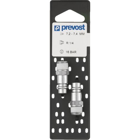 Tapa final PREVOST rosca cónica macho R 3/8 - Par - ERP 076152P2