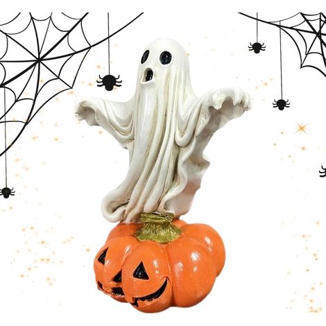 Halloween-Geisterfigur, gruselige Miniatur-Szenendekoration  Geisterfigur aus Kunstharz zur Dekoration von Esstisch, Nachttisch, Schlafzimmer, Garten, Wohnung, für Hausbesitzer (1/5)
