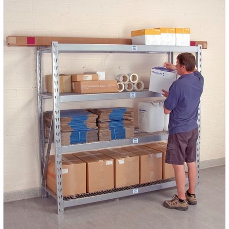 Draper 05227 Expert Heavy Duty Steel 4 Shelving Unit, 1959 x 610 x 1830mm (1/2)