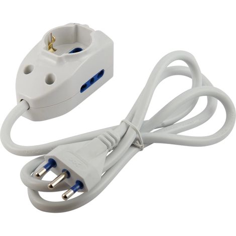 Multipresa con Cavo 1.1m e 3 Uscite 70360