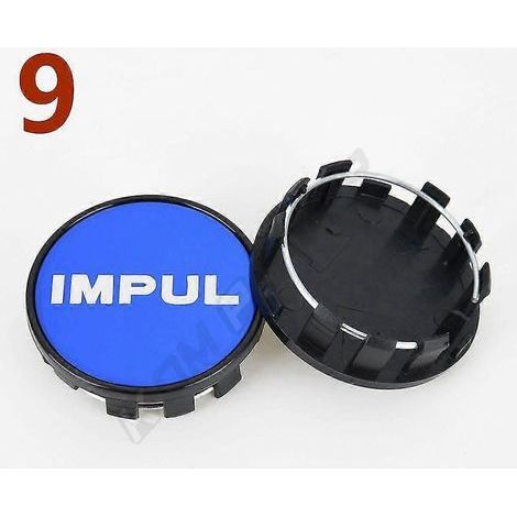 Lot de 4 cache-moyeux de roue 54 mm/50 mm avec emblème Nismo Z Impul, autocollant, 9 (1/4)