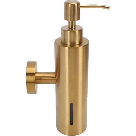 Soavoa Distributeur Savon Mural Acier Inoxydable Étanche pour Salle de Bain et Cuisine Design Moderne 1 Pièce (1/4)