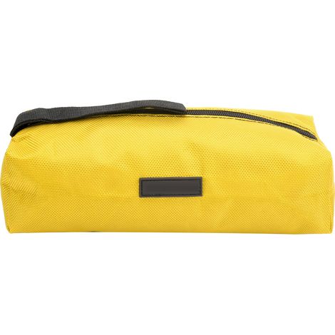 Sac à outils épais multifonctionnel imperméable en tissu Oxford, boîte à outils de rangement pour électricien, jaune (1/5)