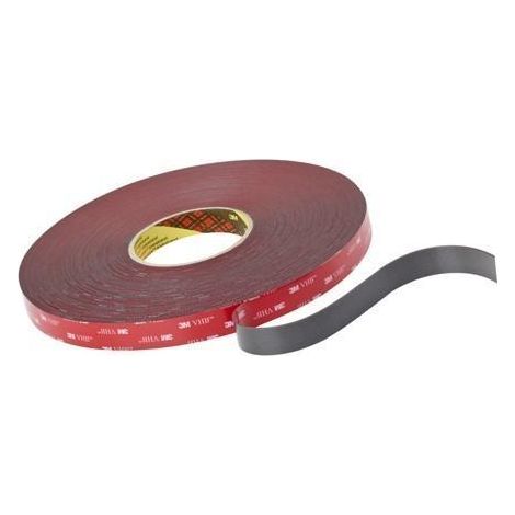 cinta adhesiva de doble cara vhb. espuma. rollo. ancho 19mm. longitud 33m - 3m