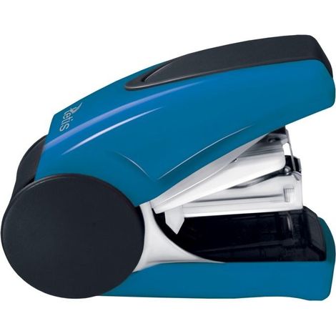 Mini-Heftgerät blau und schwarz, 20 Blatt, GV080-NV