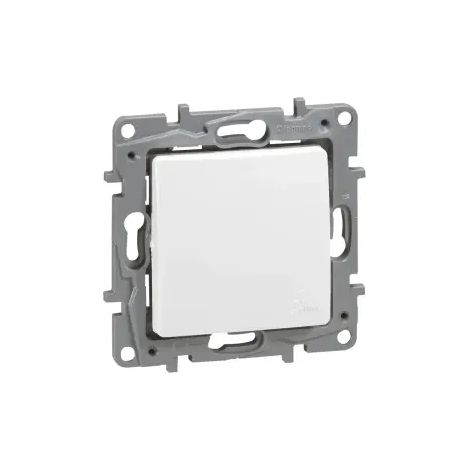 Legrand 664725 Poussoir NILOE - IP44 - 6A - NO-NF - blanc