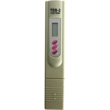 Misuratore ECO TDS. Include un display LCD di alta qualità e un indicatore della temperatura dell'acqua. Monitora la qualità dell'acqua.