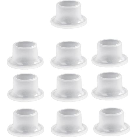 Joint Anti-Fuite Robinet 10 Joints Souples Étanches Bouchon En Silicone Pour Vanne Triangulaire De Robinet Rondelle Silicone Flexible Pour Évier, Salle De Bain, Tuyau (1/5)