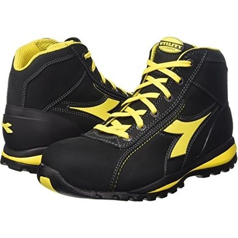 Diadora Glove II High S3 SRA HRO - Scarpe antinfortunistiche alte - 44 - Nero (1/10)