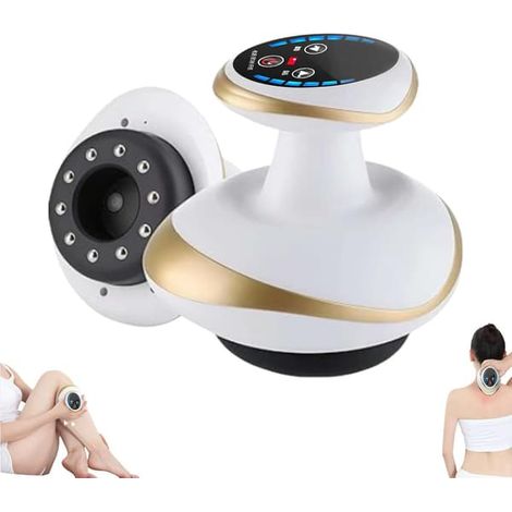 Ecleanfy - Appareil de massage anti-cellulite 4 en 1 : Gua Sha, ventouses électriques, nettoyage des méridiens et massage par la chaleur (1/5)