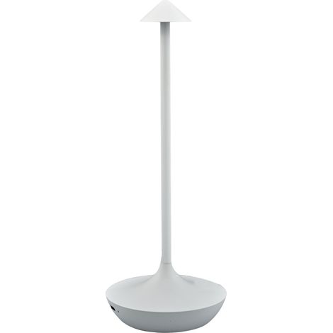L'Arcolaio Lampada Touch Arrow D 11 Cm H 29 Cm Bianca
