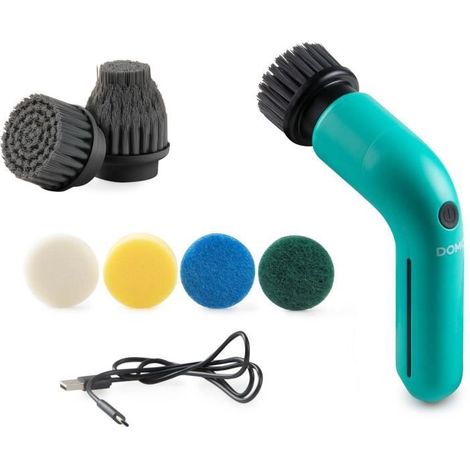 Domo Rechargeable Reinigung Bürste Blau Ergonomisch (1/5)