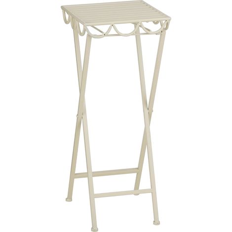 Mica Decorations Table à plantes Blanc cassé H68xl28xL28cm (1/5)