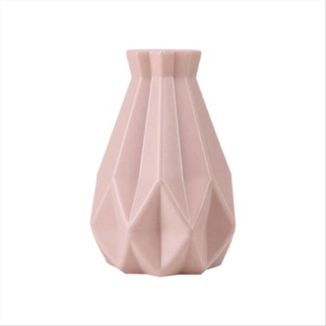 Vases en céramique imitation pot de fleurs moderne rose (1/5)