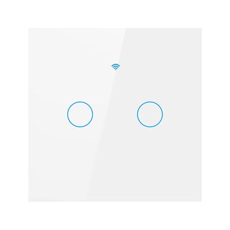 Interruptor inteligente WiFi, bidireccional, táctil para enchufe de pared con temporizador, función de cuenta regresiva, no requiere cable neutro, compatible con la aplicación Smart Life. (1/5)