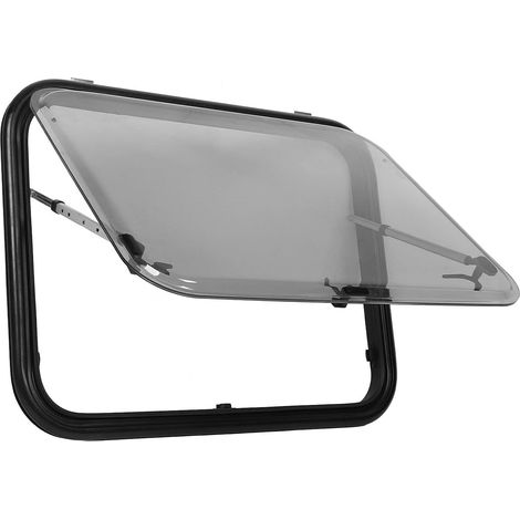 Fenêtre de Camping-Car, Fenêtre Latérale de Camping-Car, de Porte de avec Rideau Occultant en Alliage d'aluminium pour Fourgon de Remorque de (1/5)