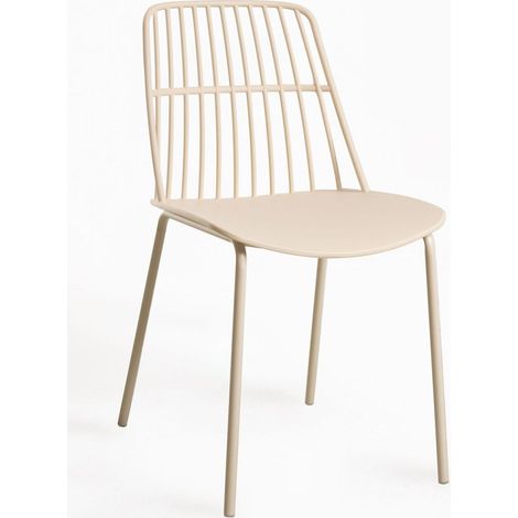 Sillas Jardín - Silla Rifer - Beige