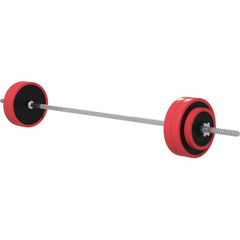 Balance rangement métal PU 30 kg 6 pièces 2 pièces rouge 170 x 26 x 26 cm