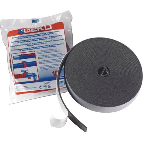4PZ PARAFREDDO GUARNIZIONE ADESIVA IN PE  - mm.50x3 rotolo mt.10 - grigio