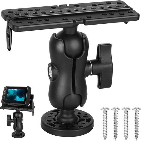 Support Pour Sondeur Plaque De Montage Universelle Support Pour Sondeur Base Pour Sondeur Base Pour Sondeur Orientable À 360 (1/5)