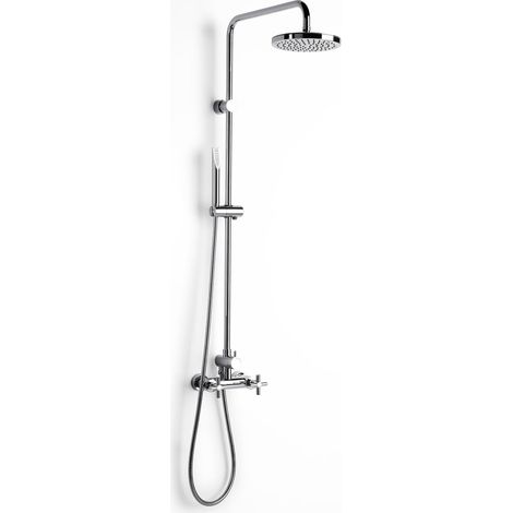 Conjunto de columna de ducha bimando con altura fija LOFT - ROCA (1/2)