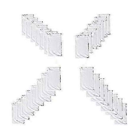 Lot de 50 filtres pour skimmer de piscine, destinés au nettoyage des feuilles mortes dans les piscines encastrées.