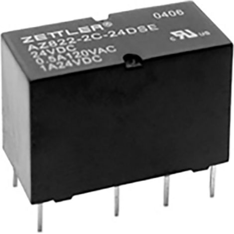 Zettler Electronics AZ822-2C-5DSE Printrelais 5 V/DC 2 A 2 Wechsler 1 St.
