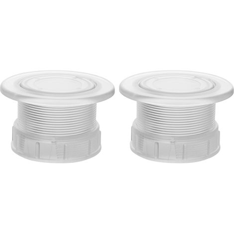 2 Bouchons et Capuchons Trou Parasol, Insert Trou Parasol Table de Patio Extérieur en Plastique ABS Transparent Accessoires pour Meubles de Patio pour Jardin Extérieur (1/5)