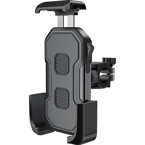 Support téléphone moto antichoc, étui compatible iPhone 12, 11, XS, 8 et Samsung, fixation guidon sécurisée
