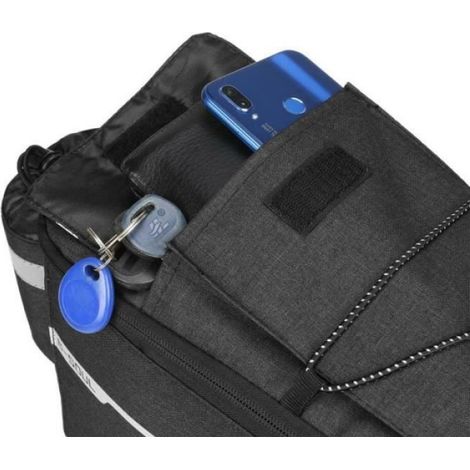 Sac De Selle - Polyester - 38 x 15,5 x 16 cm - Pour Vélo Route VTT Urbain - Arrière - 1 Pièce (1/4)
