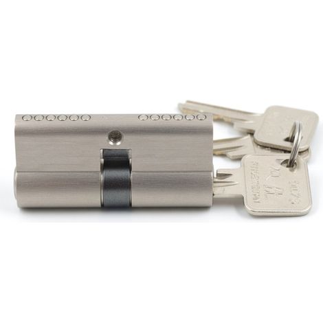Bombín de cerradura de cobre 70 mm a un lado a doble lado modelo 9 (1/5)