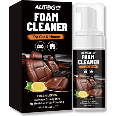 AUTOGO Foam Cleaner – Gentle formula for cleaning and stain removal without damaging the interior (1/5)