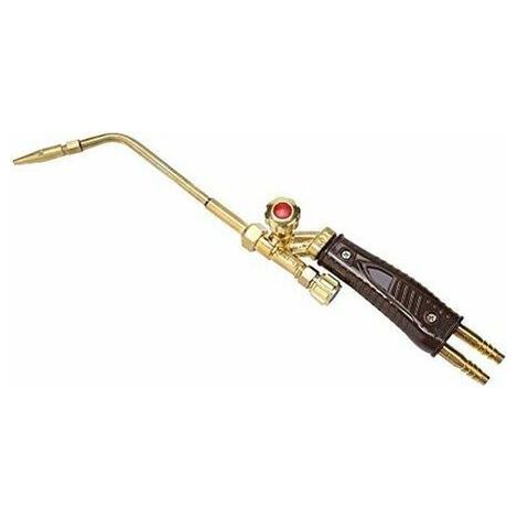 royaluxe -Torche de soudage, type d'injection, torche de démarrage à haute intensité, outil de soudage oxyacétylène oxygène propane, tête de torche à usage intensif Accessoires pour chalumeau soud (1/4)