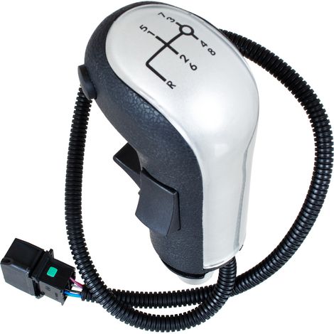 Pomello del cambio MAN TGA TGX NERO + ARGENTO 8+R (1/5)