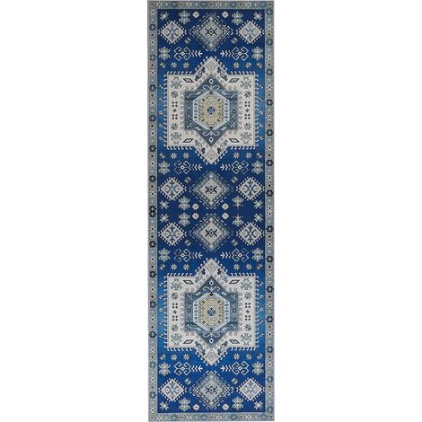 Teppich PARVAKADLI Blau 60 x 200 cm